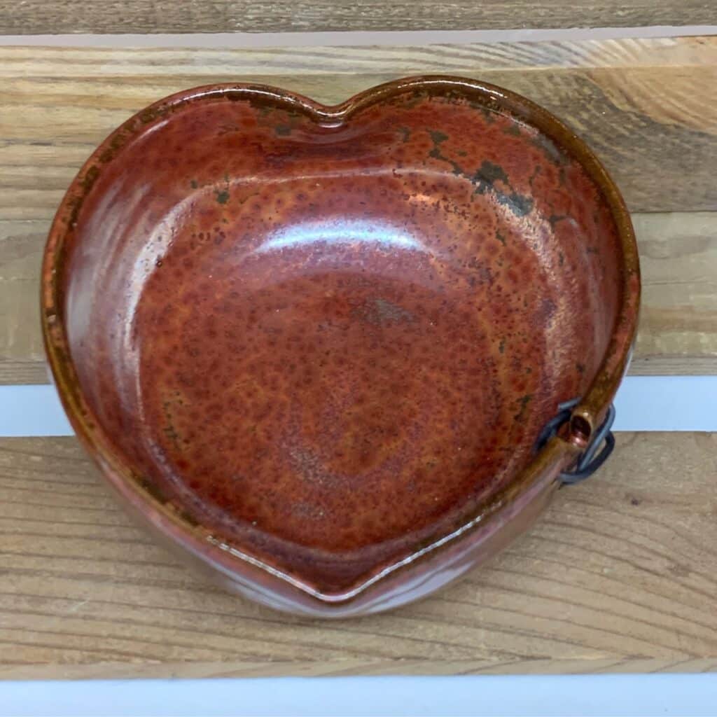 Stitched Heart Bowl